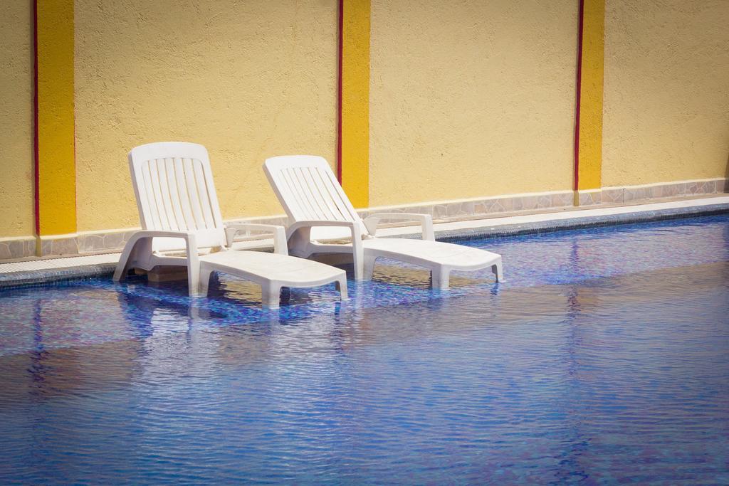 Hotel Los Sauces 오악스테펙 외부 사진