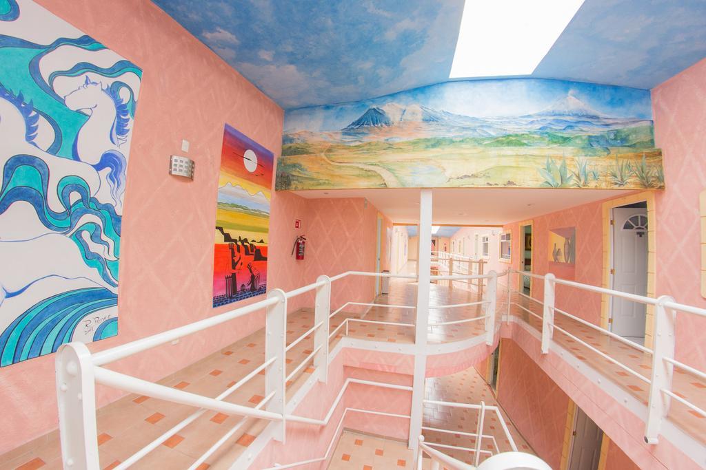 Hotel Los Sauces 오악스테펙 외부 사진